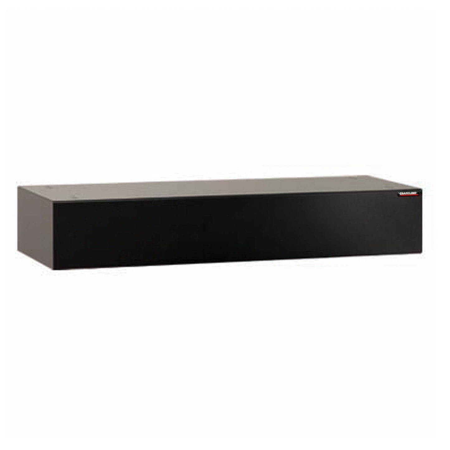 Black steel utility cabinet base