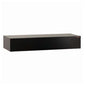 Black steel utility cabinet base