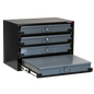 4 Drawer Service Tray Rack