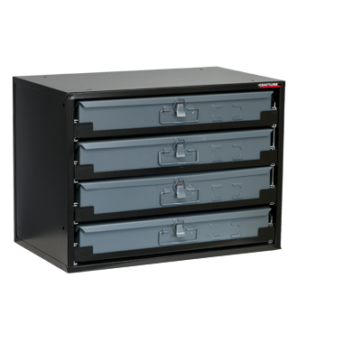 4 Drawer Service Tray Rack
