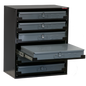 6 Drawer Service Tray Rack