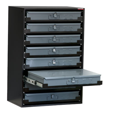 8 Drawer Service Tray Rack